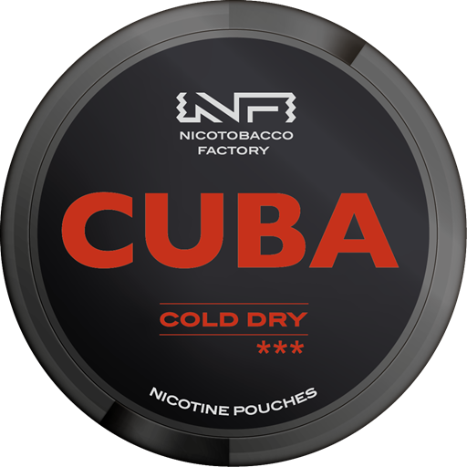 Cuba Black Cold Dry - 43mg