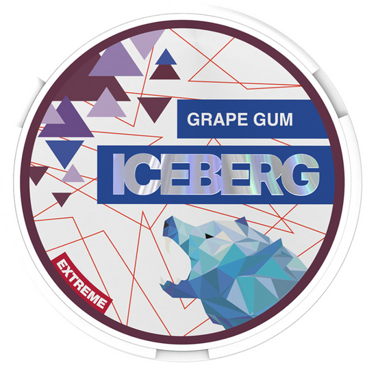 Iceberg Grape Gum - 50mg