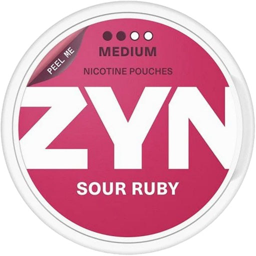 Zyn Sour Ruby Medium (EU) - 6mg