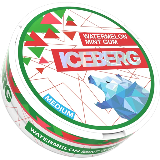 Iceberg Watermelon Mint Gum - 20mg